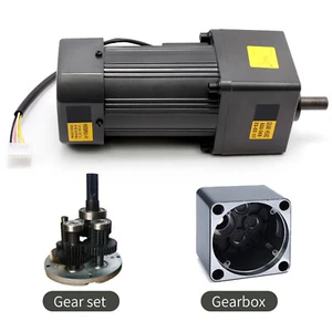 5K 250W AC Electric Motor Adjustable Variable Gear Motor with Speed Controller - Picture 1 of 9