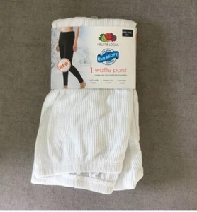 Fruit of the Loom Damen Waffel Thermohose Eversoft weiß XXXL (22) - Bild 1 von 2