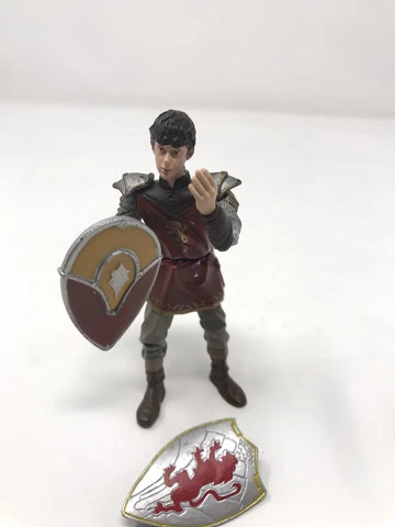Disney The Chronicles Of Narnia Edmund Action Figure-Walden 2008-Bonus Shield Cover