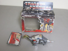 1984 Transformers G1 Dinobot Jungle Warrior Sludge in Original Box W  Weapons