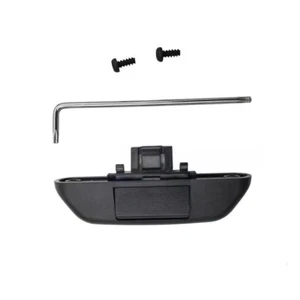 Manija de pantalla de techo corredizo trasero negro con tornillo de herramienta de instalación para Audi 2007-2015 Q7 - Imagen 1 de 7