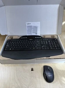 Logitech MK710 Cordless Desktop Keyboard & M705 Mouse Combo - Black With USB - Bild 1 von 6