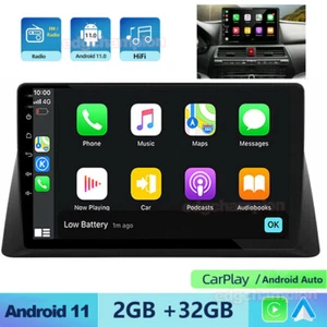 Android 11 Apple CarPlay GPS WiFi Car Stereo Radio HD For Honda Accord 2008-2013 - Picture 1 of 11