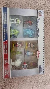 Disney Nano Metalfigs 10pk Figure Set Mickey Minnie Alice Sulley Buzz Lightyear - Picture 1 of 5