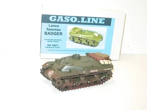 Solido, Char Badger Army US, Lance Flames Apache Military Gaso Line - Picture 1 of 7