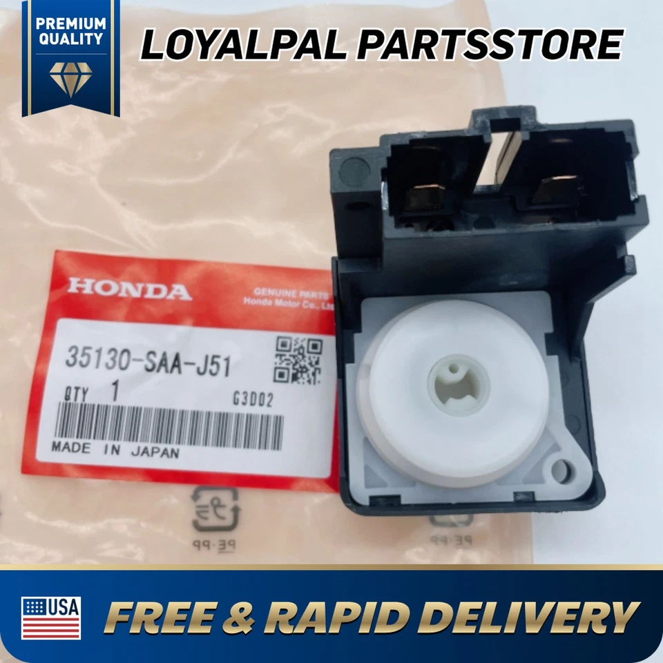 Interruptor de encendido OEM 35130-SAA-J51 para Honda Accord Odyssey Element Acura RDX EE. UU. Foto 1 de 4