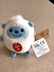 Aurora Mini Plush Light Up Yeti Stuffed Animal Toy 2022 NWT Tested/Works - Picture 1 of 5