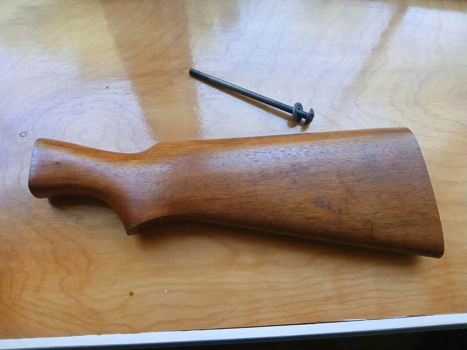 Culata y perno de madera modelo noble original 12ga Foto 1 de 4