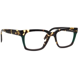 Warby Parker Eyeglasses Andre W 591 Striped Alpine Square Frame Italy 53[]19 145 - Picture 1 of 5