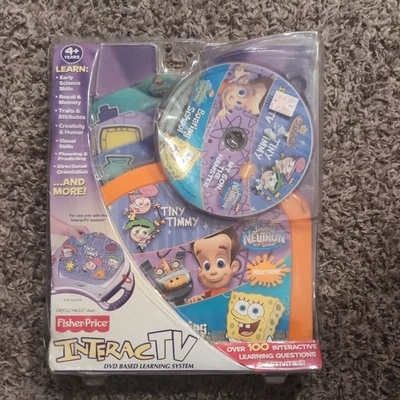 Fisher Price InteracTV: DVD Based Leaning Systiem: Nicktoons (2005, Scholastic) - Image 1 of 3