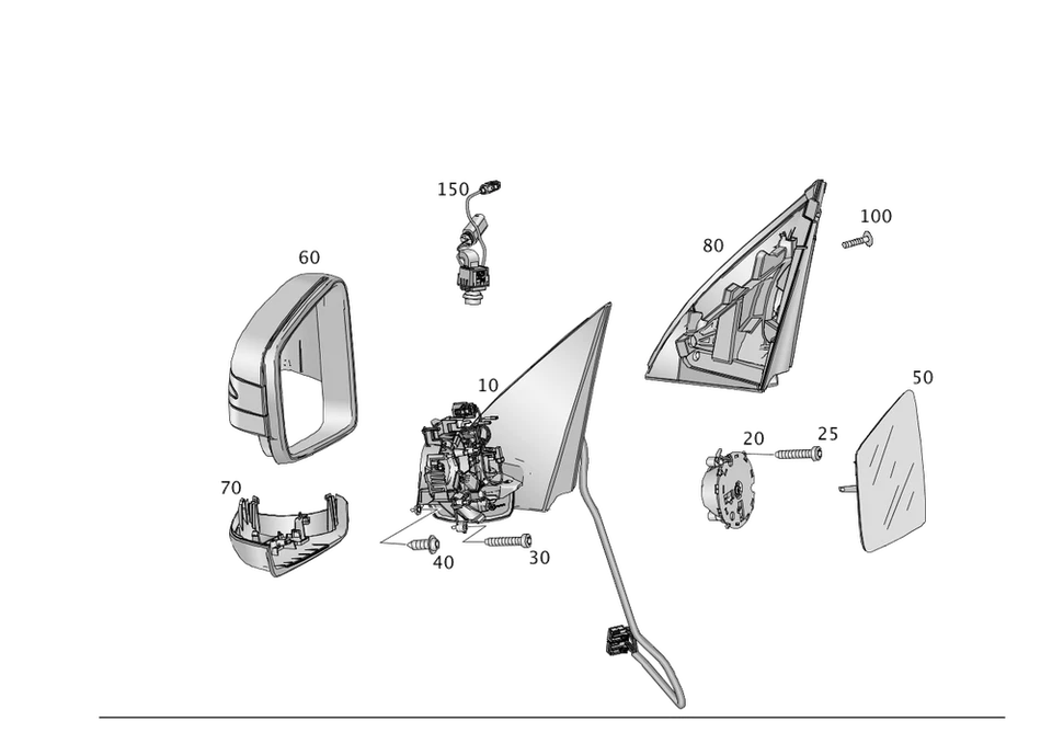 Tapicería de cubierta original Mercedes-Benz 166-810-03-15 Foto 1 de 1