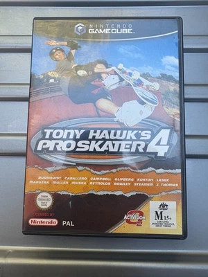 NINTENDO GAMECUBE TONY HAWK'S PRO SKATER 4 GAME + MANUALS - Image 1 of 4