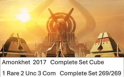 Magic the Gathering Complete Full Set Cube Amonkhet 2017 - 269 -  1 Rare 2 U 3 C - Image 1 of 4