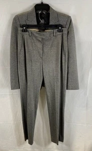 MaxMara Women Gray Pant Suit Size 2 - Picture 1 of 7