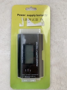 NEW Deluxe ATX12V 20pin 24Pin Digital LCD Voltage Display PC Power Supply Tester - Picture 1 of 2
