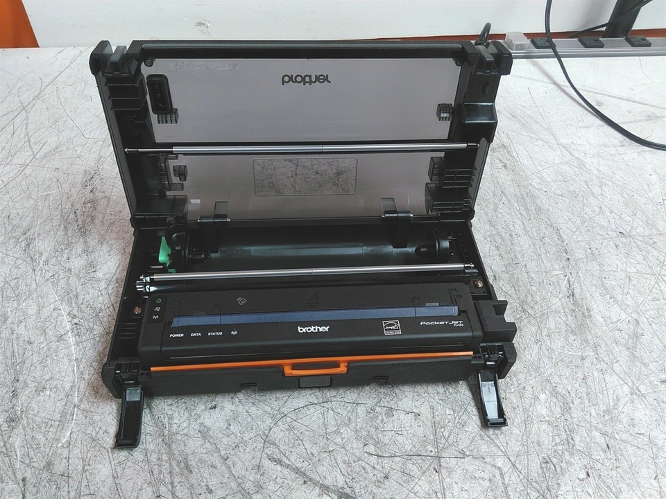 Does Not Print Brother PocketJet PJ-883 Printer w/ Rugged Roll Case AS-IS - Image 1 of 4