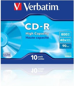 Verbatim CD-R AUDIO 80MIN Musique x10 Pack - Photo 1/2