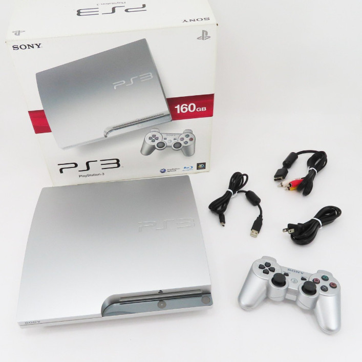 Sony PlayStation 3 CECH-2500A Satin Silver Console - Tested