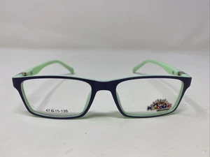 KIDME BAILEY C020 47-15-135 Lila/Mintgrün Vollrand Brille Brillengestell AM00 - Bild 1 von 8