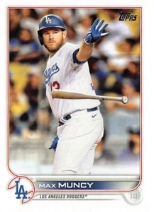 Max Muncy 2022 Topps #572 MLB Dodgers ID:63440 - Picture 1 of 2