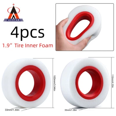 RC Tyre Foam 1.9" Wheel Insert Part for RC Crawler Axial SCX10 Traxxas TRX475 - Image 1 of 4