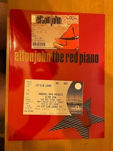 Elton John Red Piano Tour 2008 Programm Ticket und VIP Club Lounge Eintritt - Bild 1 von 4