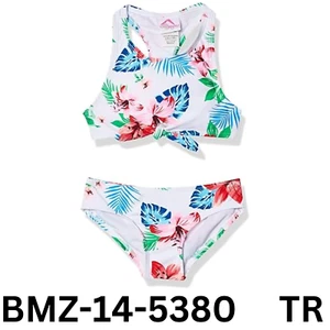 Kanu Surf Girls Addie UPF 50+ Beach Sport Racer Bikini 2-Piece Swimsuit, Size 14 - Picture 1 of 6