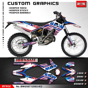 Kungfu Graphics Motocross Decal Kit for BMW G450X 2007 2008 2009 2010 2011 2012 - Picture 1 of 18