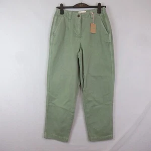 Boden Jeans Size 10 L Sage Green High Waist Balloon Leg Trousers - Picture 1 of 5