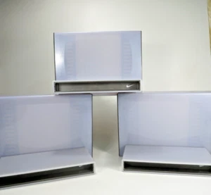 Nike Lot Of 6 Slat Wall Display Shoe Shelves Black 80s 90s VTG Store Display - Picture 1 of 11