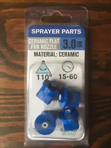 Düsensprüher Keramik Flachgebläse Sprühspitze 110 Grad 4er Pack Valley Industries - Bild 1 von 2