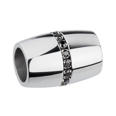 Ernstes Design Edvita Anhänger AN537BL Zirkonia Edelstahl Wechselhülse - Bild 1 von 3