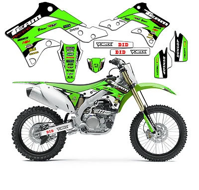 2013-2015 KAWASAKI KXF 450 GRAPHICS DECALS STICKERS KX 450F KX450F KXF450 2014 - Image 1 of 3