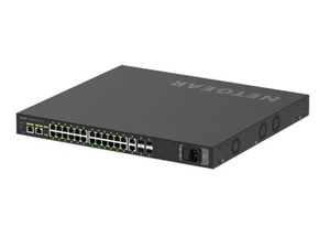 Netgear GSM4230p-100EUS 30 port POE AV Network Switch (inc 1 YEAR WARRANTY) - Picture 1 of 12