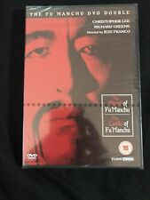 THE BLOOD OF & CASTLE OF FUMANCHU DOUBLE FEATURE DVD BRAND NEW/SEALED!  Rare OOP