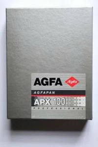 Agfa agfapan Professional APX 100 25 9x12cm 4 x 5 Inch BW SW caducada 07/2001 - Imagen 1 de 3