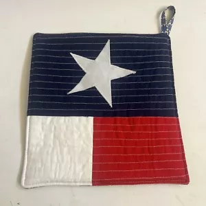 Almohadilla térmica bandera de Texas 9” nueva casera - Imagen 1 de 2