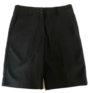 Pantalones cortos de golf para mujer NIKE GOLF, talla 4, negros #256862, con soporte para cinturón - Imagen 1 de 8