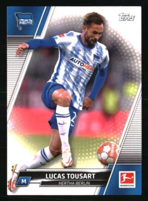Lucas Tousart 2021-22 Topps Bundesliga #11 SOCCER Card - Image 1 of 2