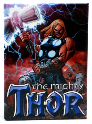 Imán de refrigerador Ultimate Mighty Thor Marvel Comics Avengers Superhéroe nuevo Foto 1 de 2