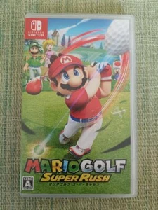 Nintendo Switch Mario Golf Super Rush English Sub Multilingual from Japan Used - Imagen 1 de 3