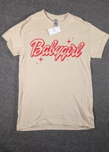 Rue 21: T-Shirt "Baby Girl", Donna Taglia S, Colore Crema, NUOVA - Foto 1 di 6