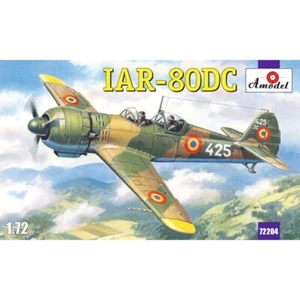 Amodel 72204 kit modellino plastica scala 1:72 IAR-80DC aereo addestramento rumeno - Foto 1 di 24