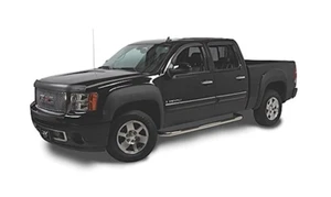 Fender Flares Fit For 2014 GMC Sierra 1500 Smooth Style 4pcs Black Paintable - Picture 1 of 2