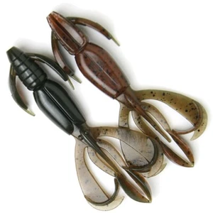#406 KEITECH CRAZY FLAPPER Jig Trailer Texas Rig Squid Aroma Scent Soft Lure - Picture 1 of 3
