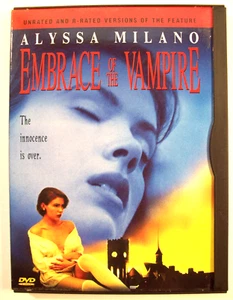 Embrace of the Vampire DVD, 1995, Alyssa Milano, Unrated & Rated Version - Picture 1 of 2