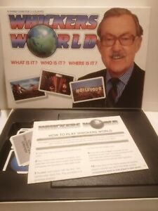 Vintage 1989 Whickers World Game From Paul Lamond Games
