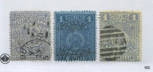 Victoria QV 1879 Stamp Duty 6d and 2- 1/ used - Bild 1 von 1