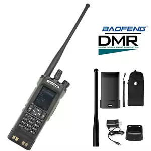 BAOFENG DM32 Walkie Talkie DMR GPS Multibanda Wireless Copia Frequenza Tipo-C - Foto 1 di 31