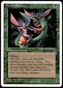 Fourth Edition #215 Scryb Sprites Magic: The Gathering - Picture 1 of 2